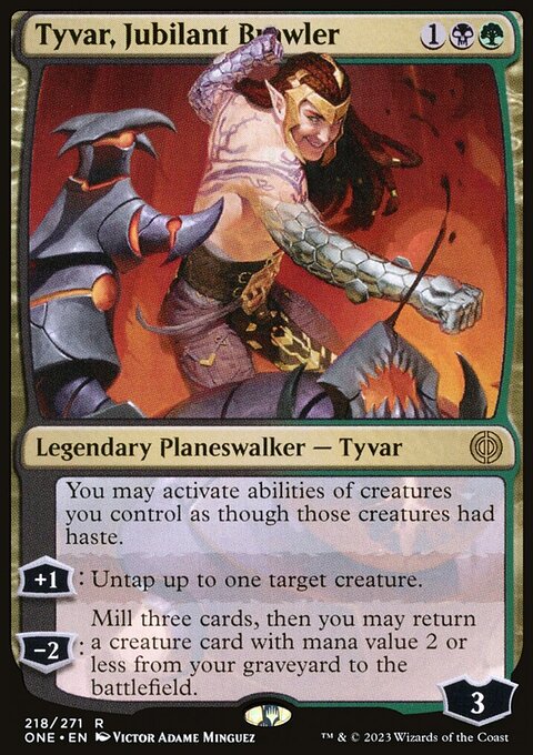 Tyvar, Jubilant Brawler